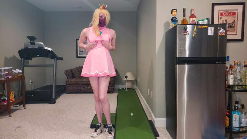 And here's slutty Tennis Peach! I always love out-of-charact.. 23