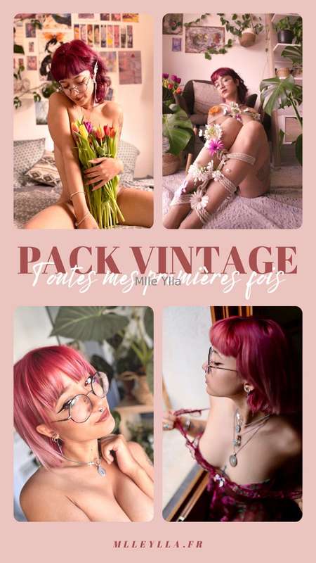 Le PACK vintage : Toutes mes premières fois ! 😈Toute timide,..