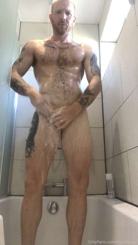 There’s a one minute long video of me in the shower coming t..