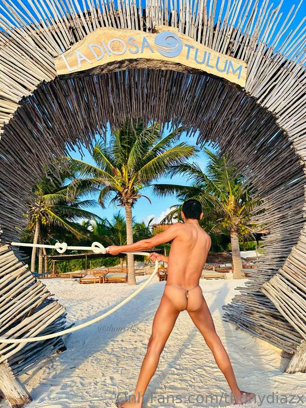 Estaré en las playas nudistas de Zipolite a partir de hoy. ¿..
