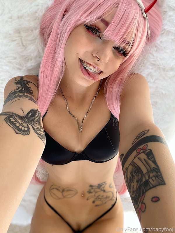 Zero Two set part 2 🌸💗☁️🧸🖤 33