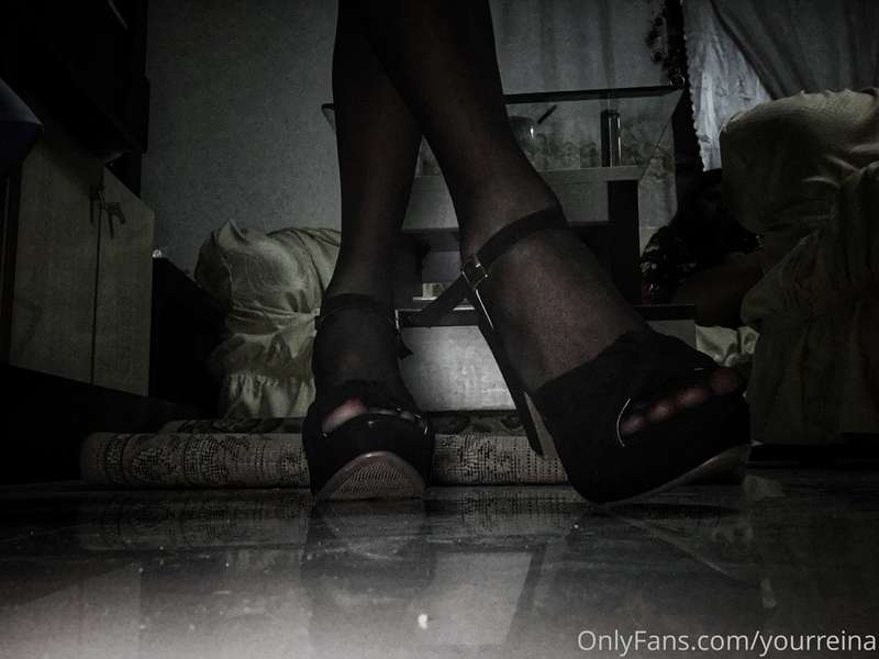 Let me step on you.