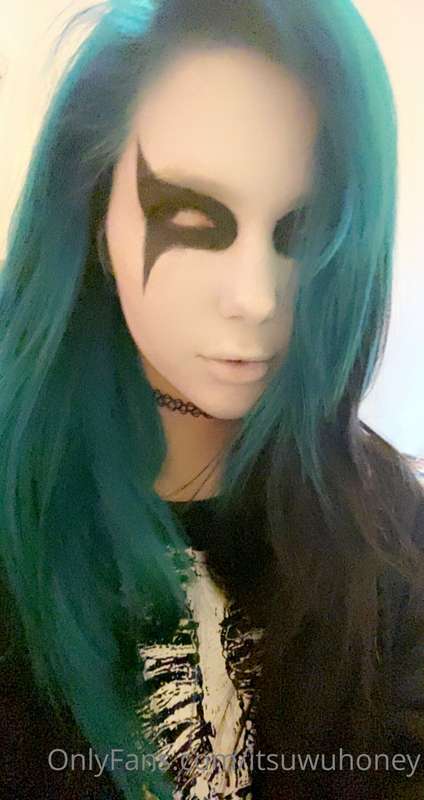 Corpse paint selfie set nobody asked for!~ 4