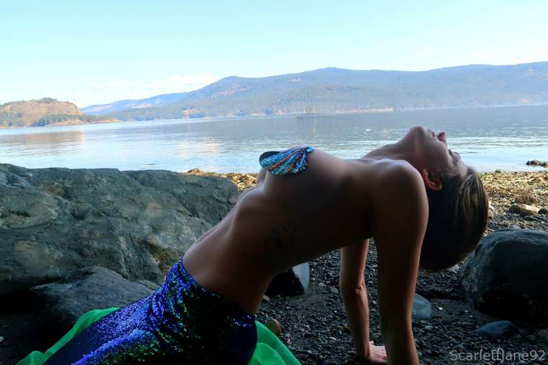 If I were a mermaid I think I'd ditch the shells