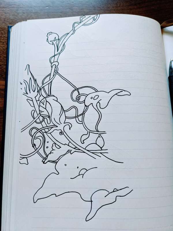 Practicing drawing forms to take my doodles to the next leve..