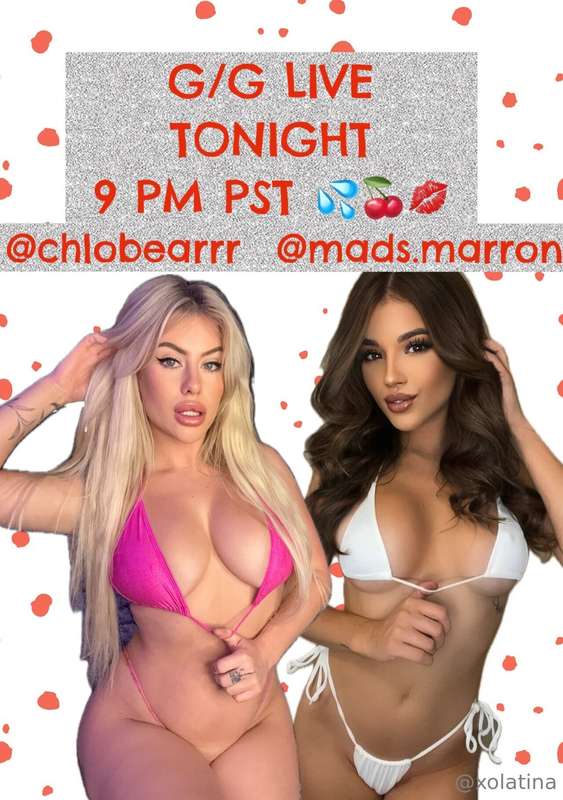 ‼️LIVE TONIGHT‼️EVERYONE FOLLOW MY BESTIES😍TEENAGE COCK SLUT..