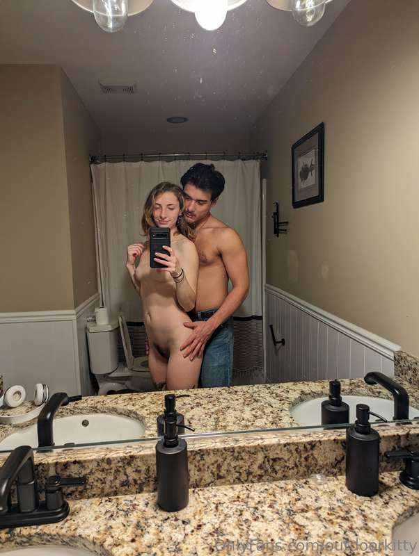 I love our time together in the bathroom 🤍