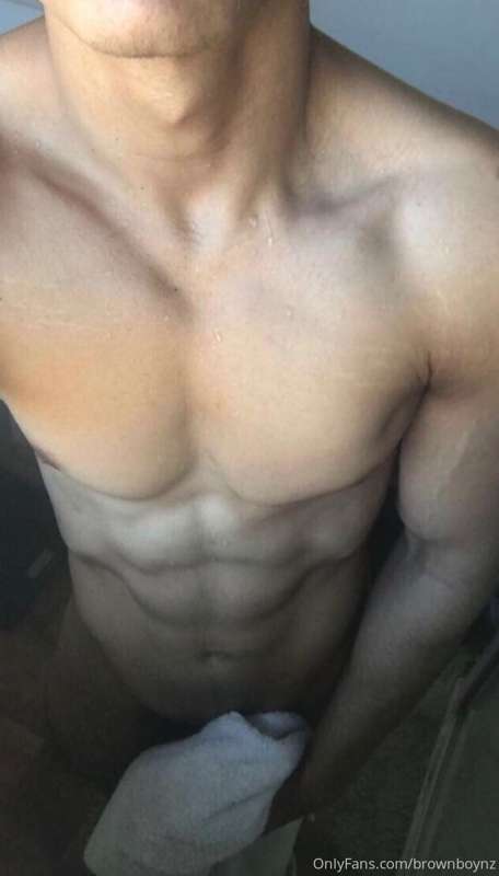 After shower selfie