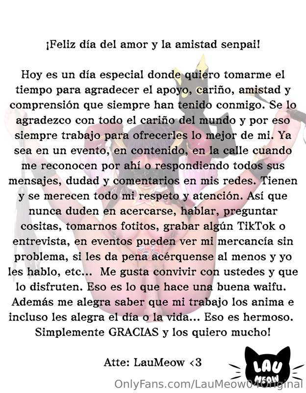 Cartita de la Waifu ♥️ 1