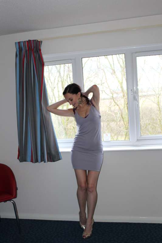 Getting cheeky in a hotel room x