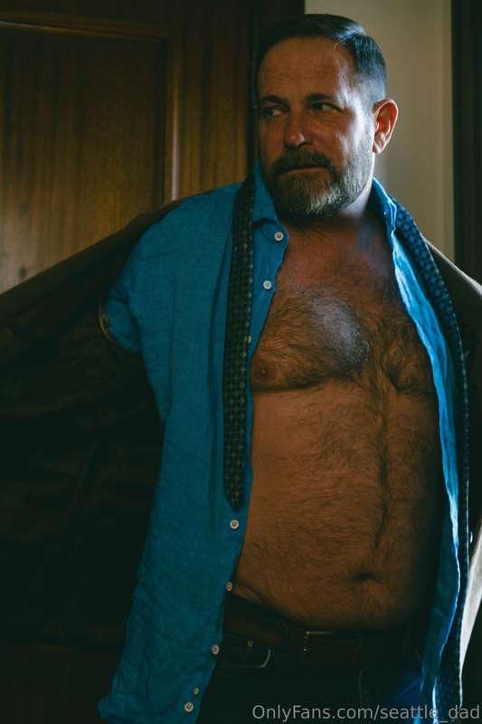 Dad came home and couldn’t wait to rip his clothes off and j.. 4