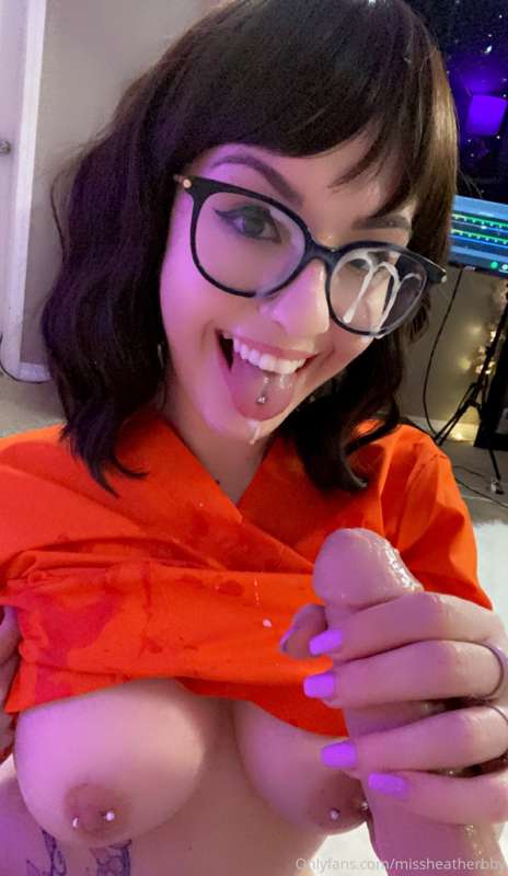 Jinkies, that's a lot of cum💦