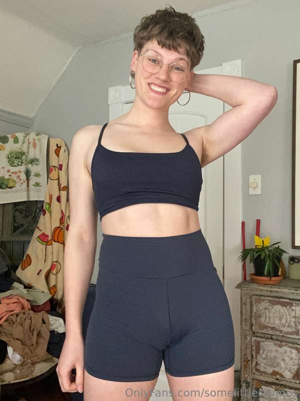 New workout clothes! Some dickhead screamed at me to flash h..