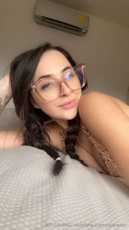 Do the glasses make me look cute or sexy 😍