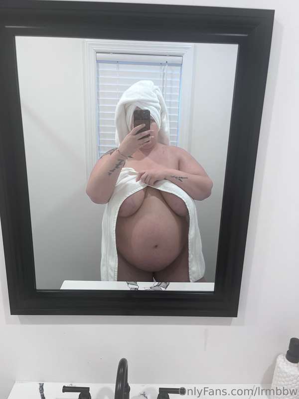 Even need to size up in towels at this point! There’s no sho..
