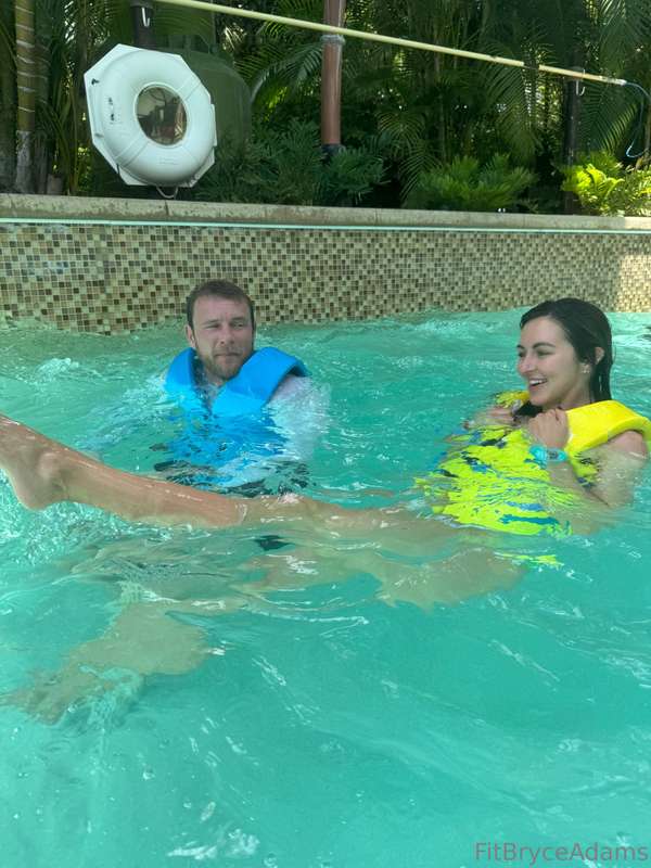 This was not a lazy river - it was ridiculously intense!😅