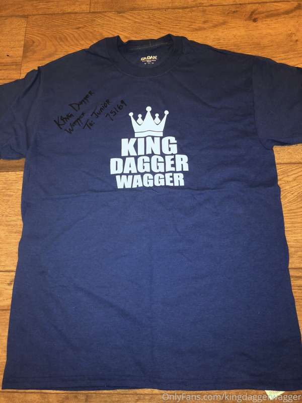 Order your custom signed T-shirt with your five digit code a..