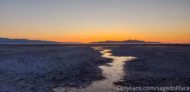 Tonight I had an adventure out at the Great Salt Lake!