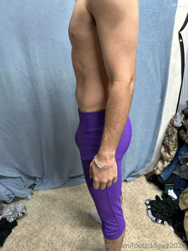 More of the private in football pants! 6