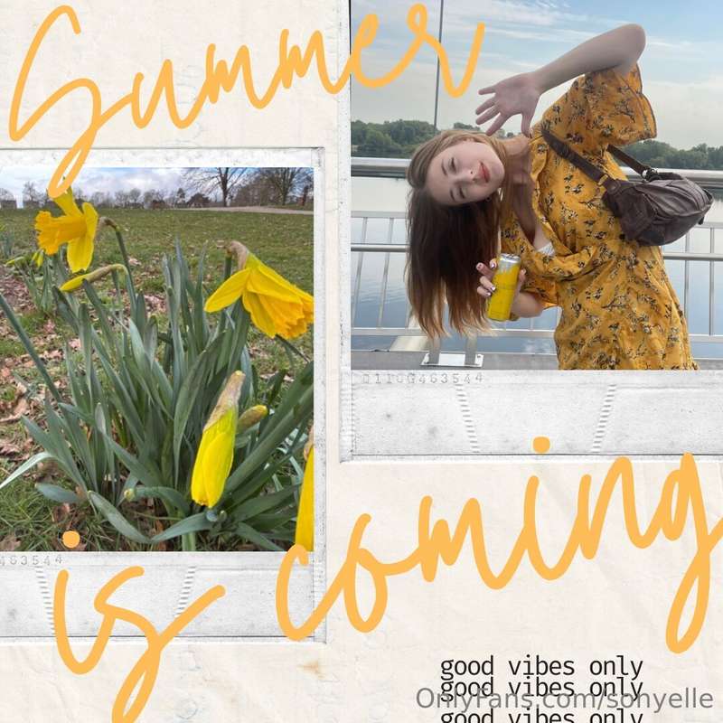 Summer is coming - and it can be felt in every ray of sun ☀️..