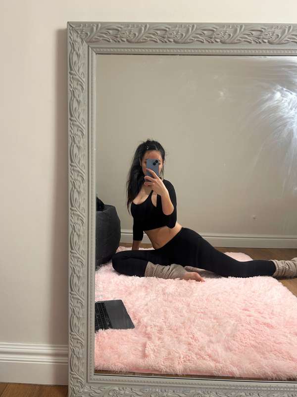 doing yoga means im getting more flexible hehe, that means m.. 7