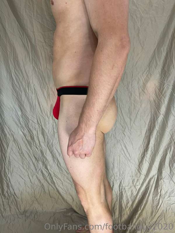 Soldier shows off his hot muscular body in a thong and jock!.. 3