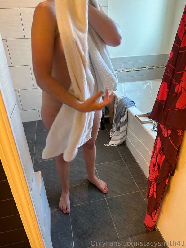 Post workout shower. 3