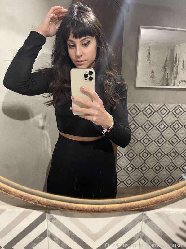 In a restaurant 😋 1