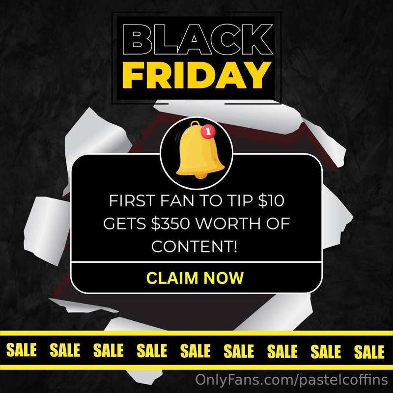 ⚠️ 𝗕𝗟𝗔𝗖𝗞 𝗙𝗥𝗜𝗗𝗔𝗬 𝗕𝗟𝗢𝗪 𝗢𝗨𝗧 ⚠️First fan to tip $10 gets $350 wo.. 1