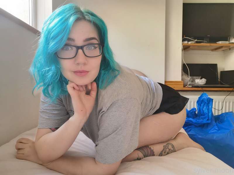 sfw photos in an old roommate's shirt and silk pyjama shorts 3