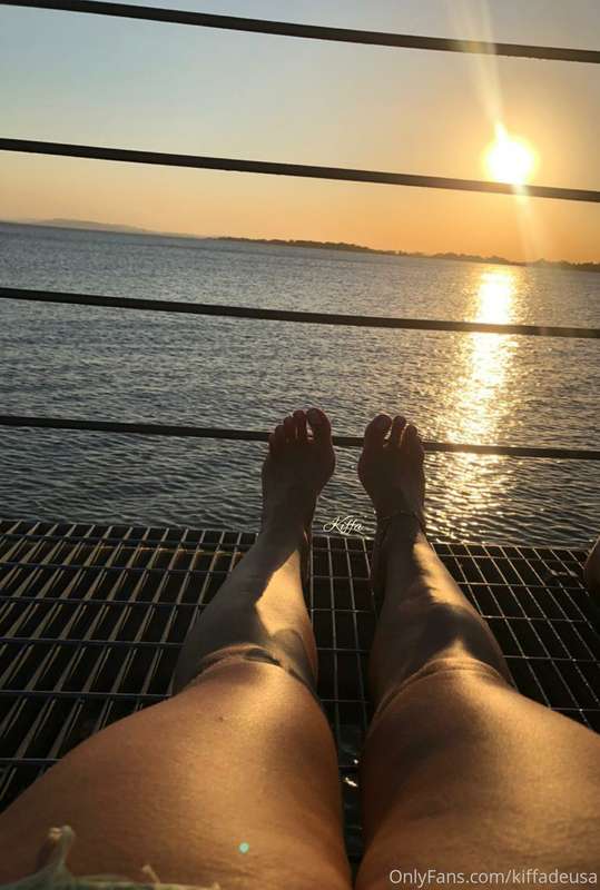 Tha sunset in Porto Alegre