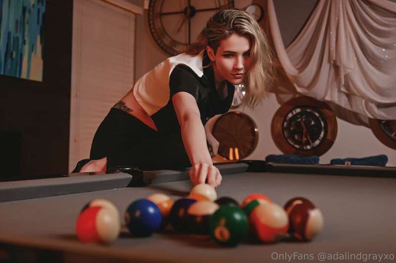 If you saw me shooting pool at the bar would you challenge m..