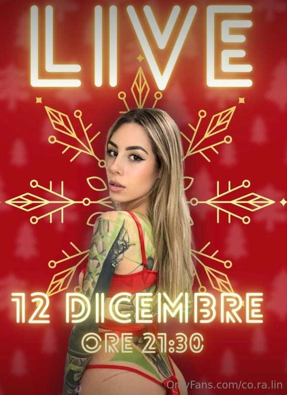 🎄 LIVE DI NATALE: STASERA ORE 21.30 🎄La senti l'atmosfera na..