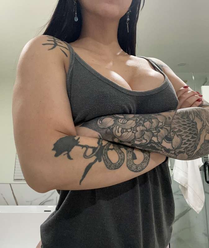 be honest, can u see my arm gains??