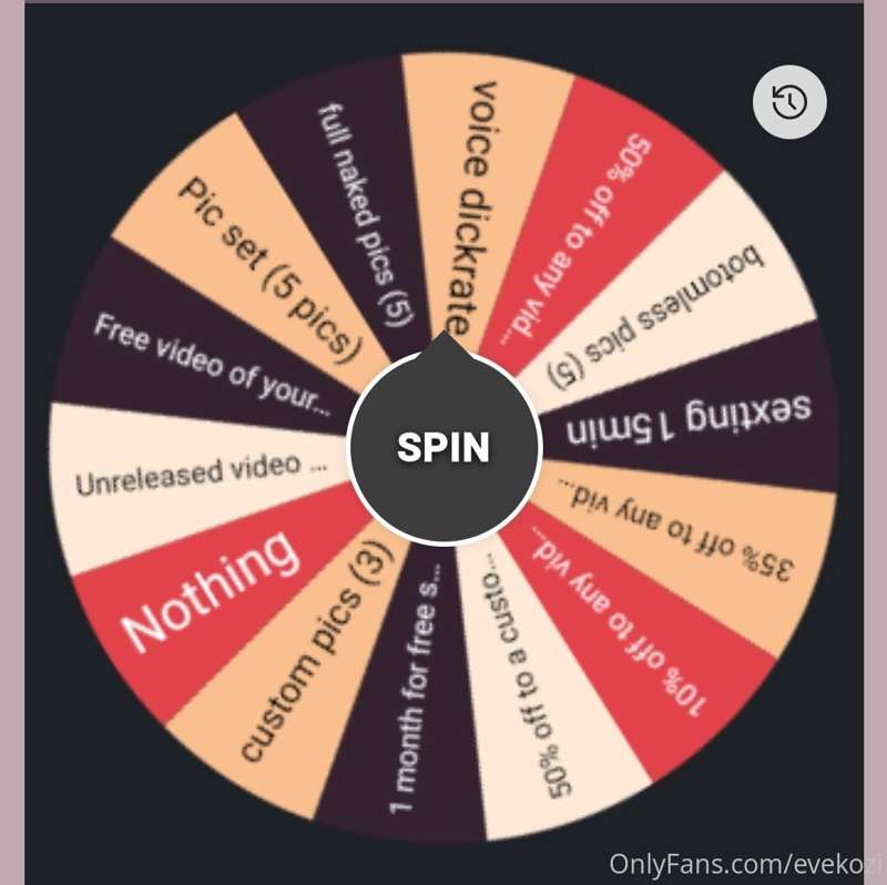 (NOT VALID)!!
Finally made a spin-wheel!!🤗🤗
Send a $5 tip un..