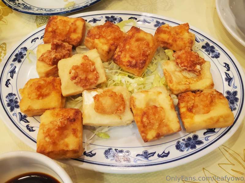 Kung Pao 🐄  Braised 🍆 and fried 🐟  Crispy Tofu 3