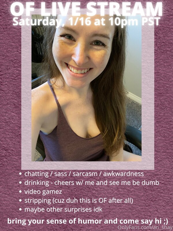 come to my live streammmm!