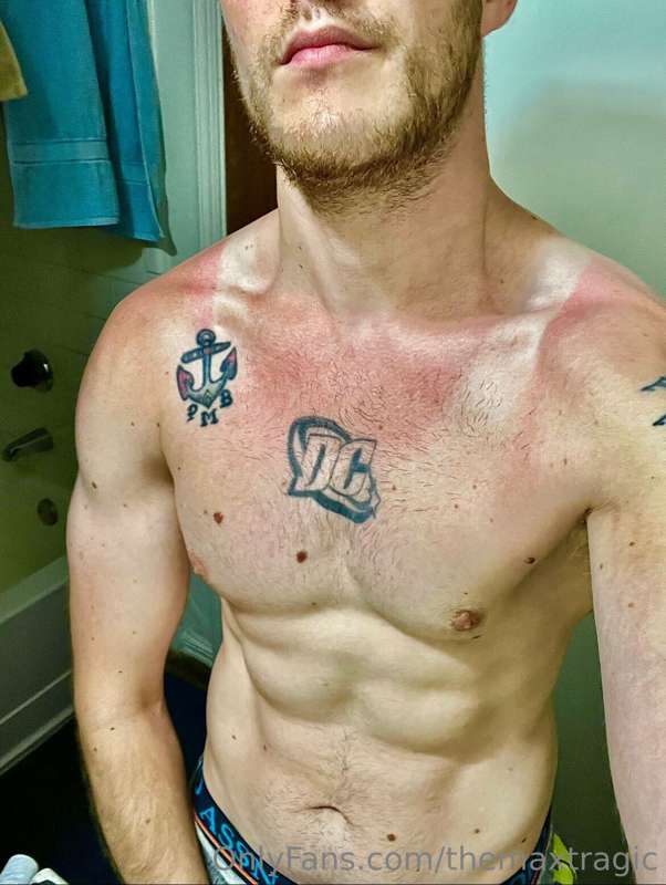 Abs popping nice today