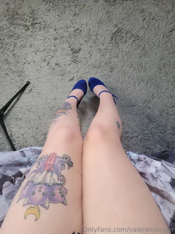 I thrifted some cute blue shoes and wanted to put together a.. 7