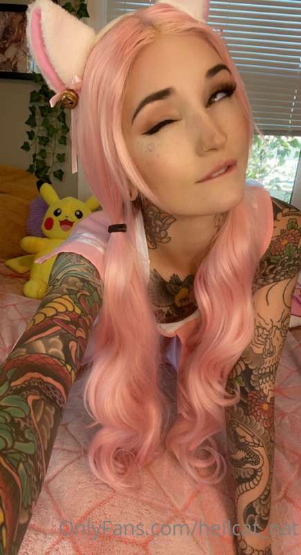 Practicing my Belle Delphine cosplay 💋 I followed an “e girl.. 11