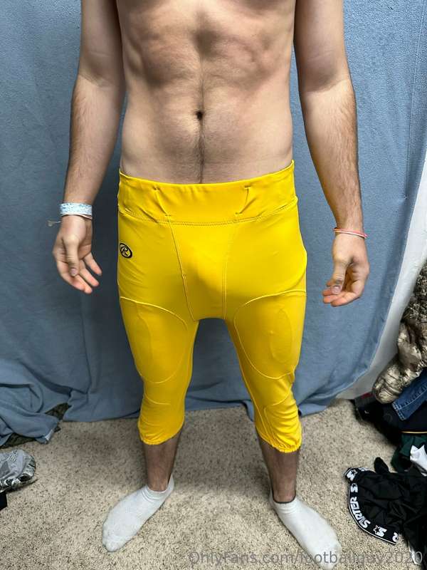 More of the private in football pants! 28