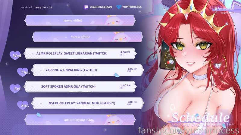 Yumprincess - Fansly - 20 May, 2024