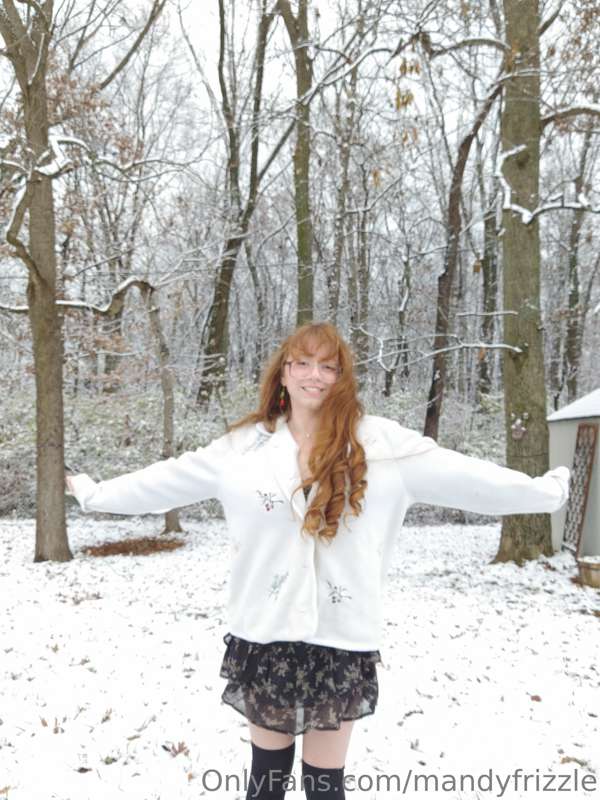 Its so nipply out in the snow 11