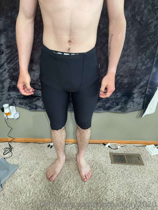 Me in football pants set 1