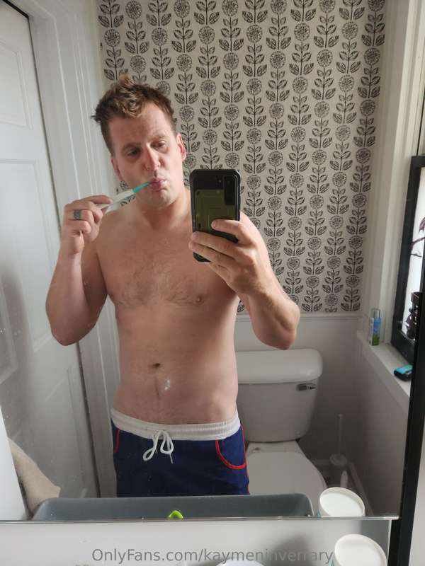 Remember to brush your teeth and watch your face.😊😉