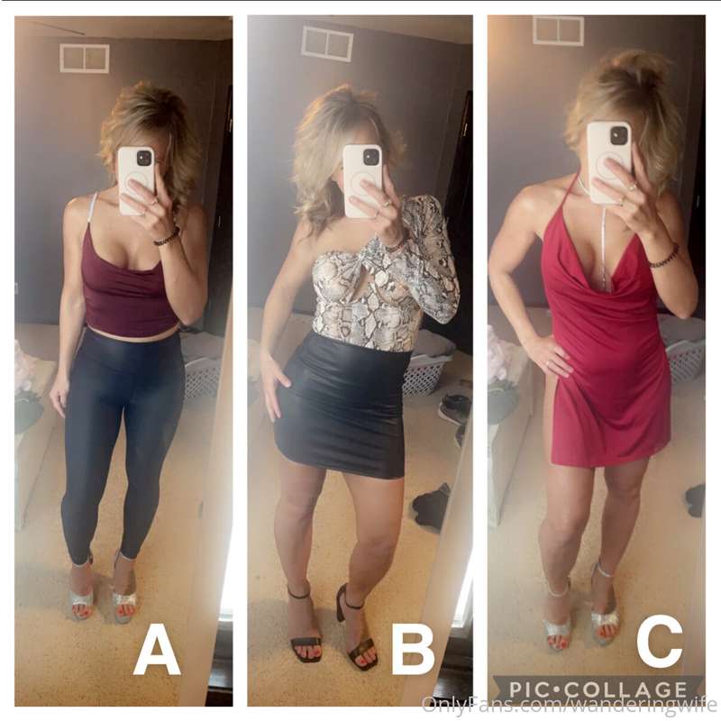 Good morning!! Please vote on what I should wear to our New ..