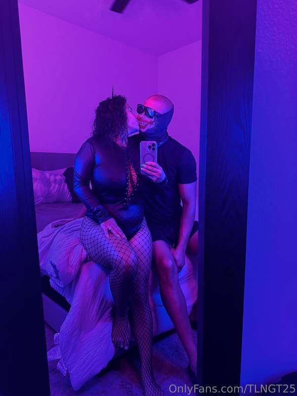 Kitty fell in love with The Joker 😈🫶🏽 3