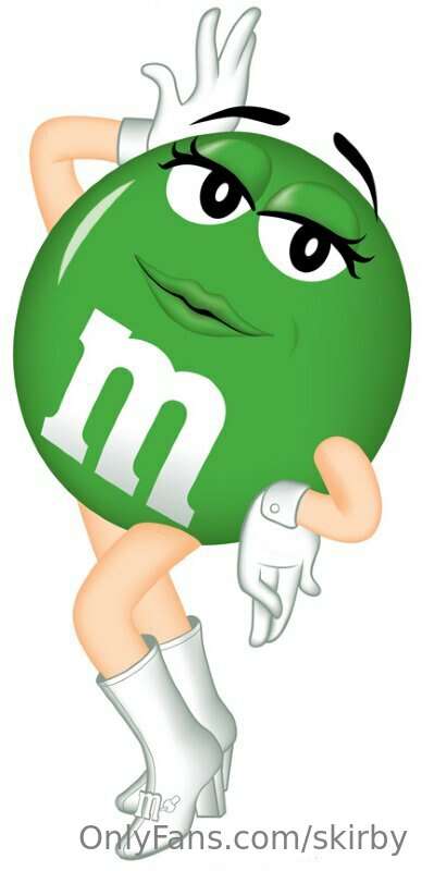 Green m&m 2