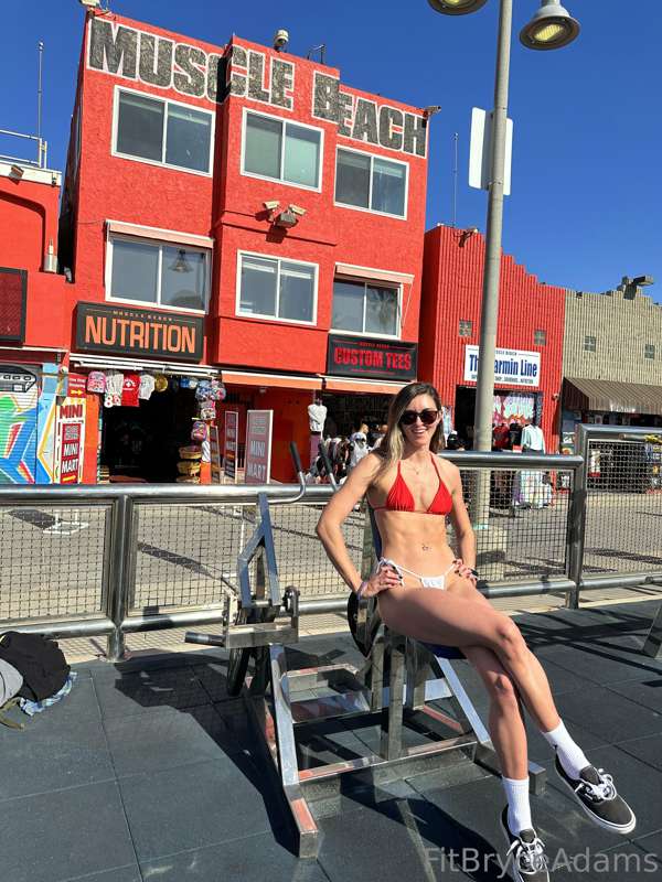 Had to conquer Muscle Beach in Venice. Might rename it to Br..