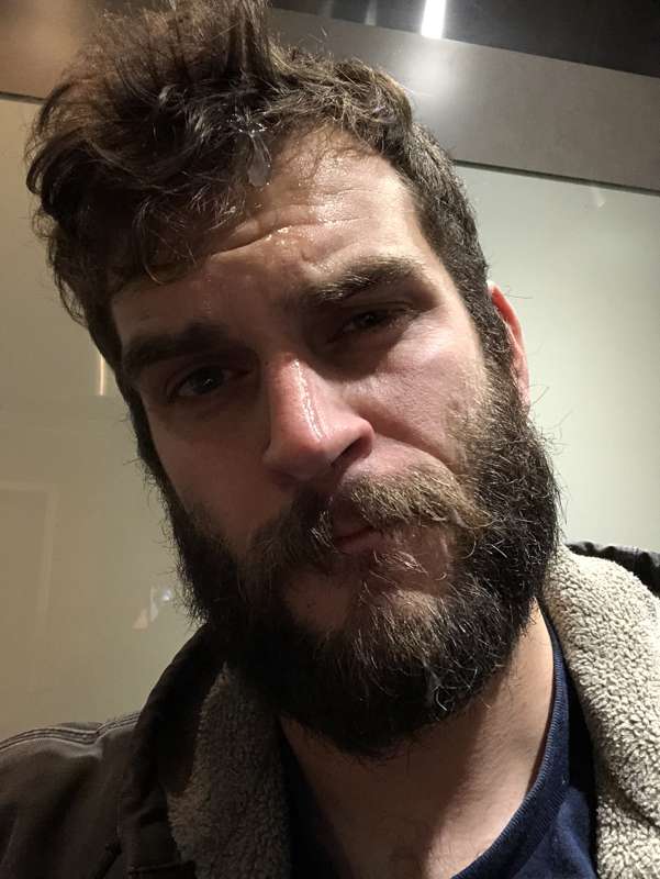 when you get cum all over your face